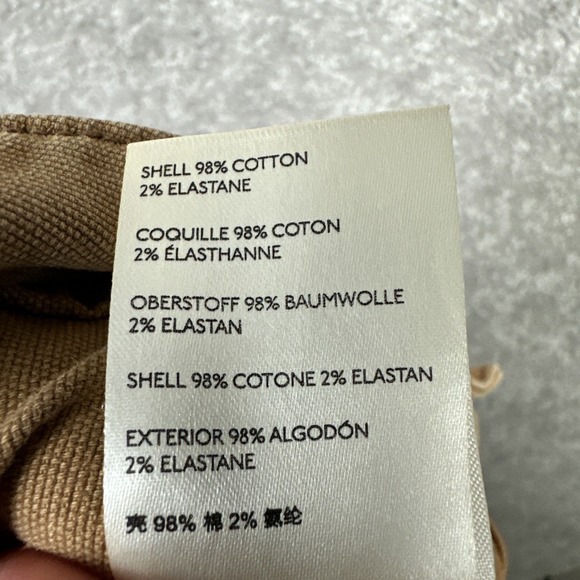 Anthropologie The Wanderer Beaded Flower Embroidered Brown Pants Size 28 - Picture 5 of 8